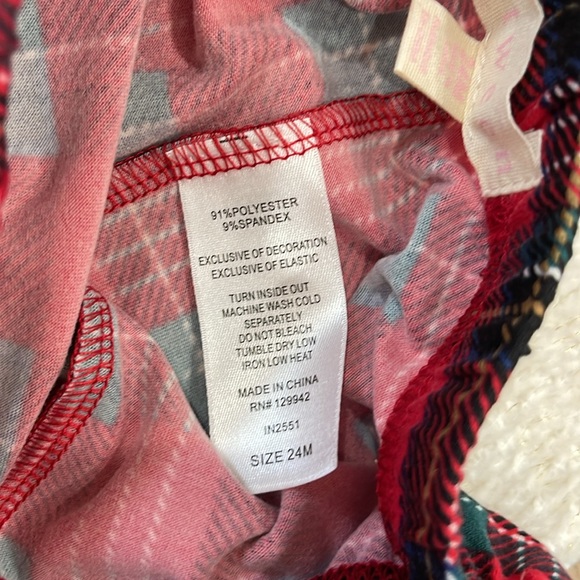 Christmas Fox Sweater with Marching Plaid Pants - Picture 8 of 9